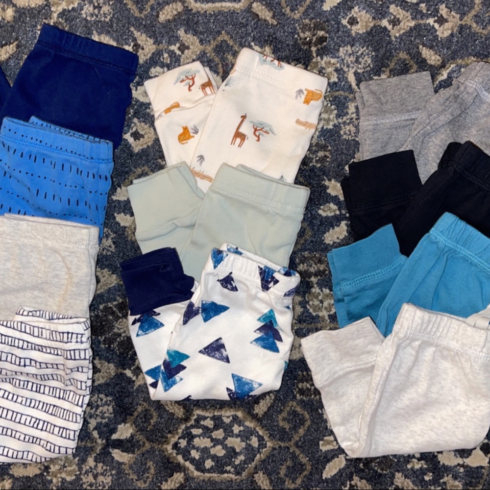 0-3 Months Pants Bundle